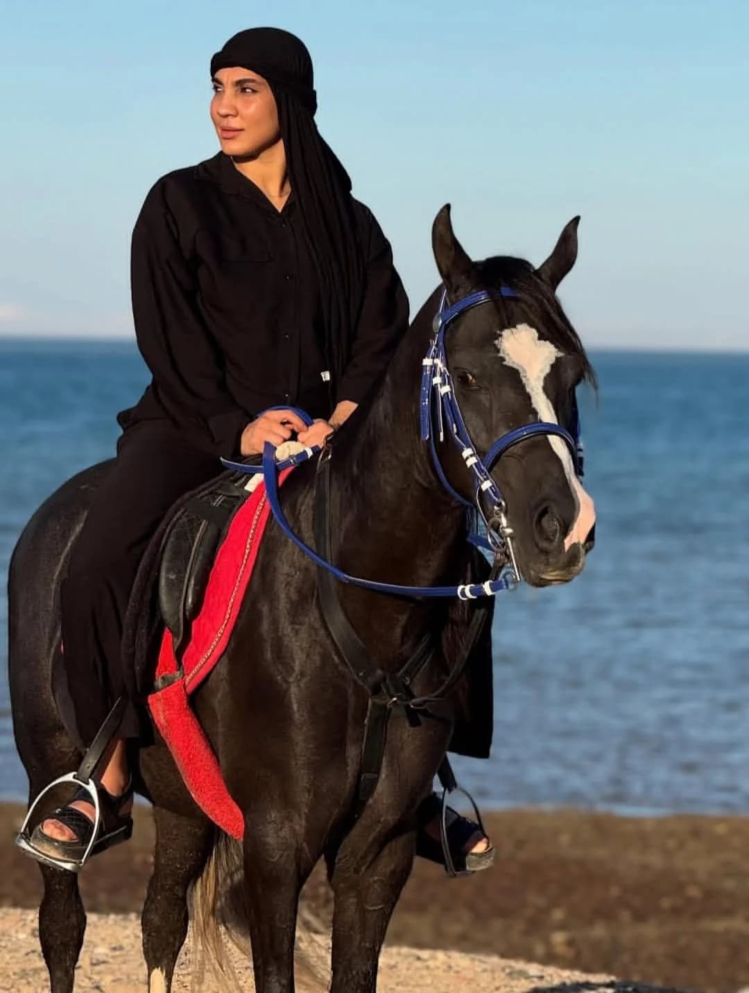 Owner-supplied photo of a rider on the beach